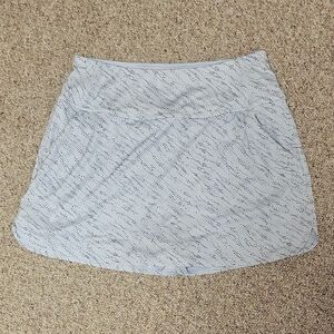 Puma White and Blue Tennis/golf/pickleball Skort. Womens Large NWT